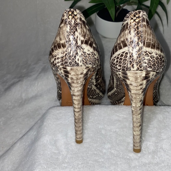 Coach Selma Python Pumps - Picture 3 of 12